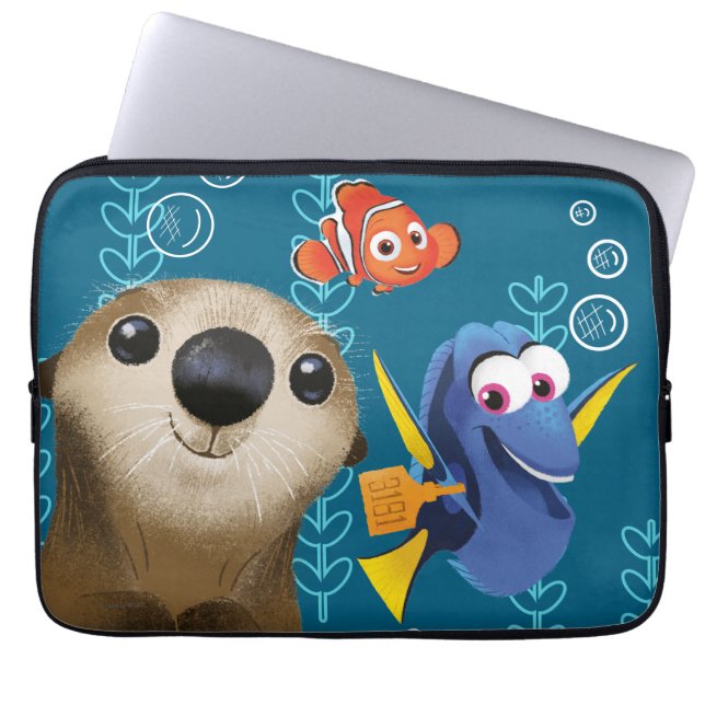 Finding Dory | Nemo, Dory & Otter Laptop Sleeve (Front)