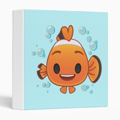 Finding Dory | Nemo Emoji Binder