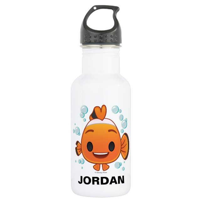 Finding Dory | Nemo Emoji Stainless Steel Water Bottle (Front)