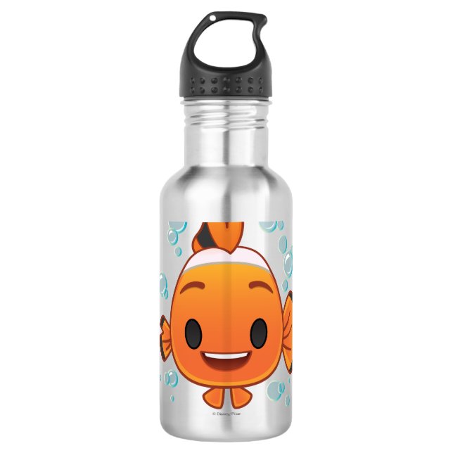 Finding Dory | Nemo Emoji Stainless Steel Water Bottle (Front)
