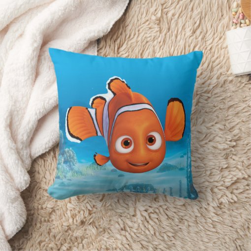 Finding Dory Nemo Throw Pillow Zazzle