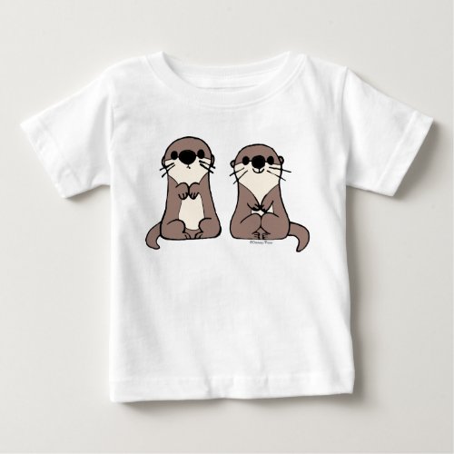 Finding Dory  Otter Cartoon Baby T_Shirt