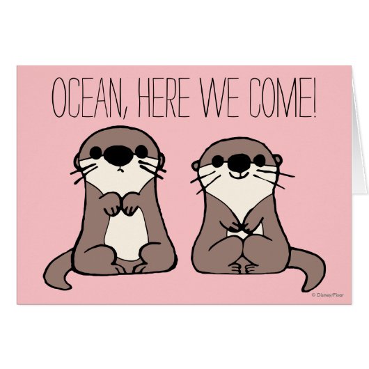 Finding Dory | Otter Cartoon Cards (Front Horizontal)