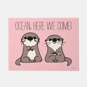 Finding Dory   Otter Cartoon Doormat
