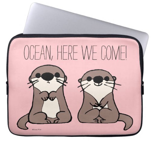 Finding Dory  Otter Cartoon Laptop Sleeve