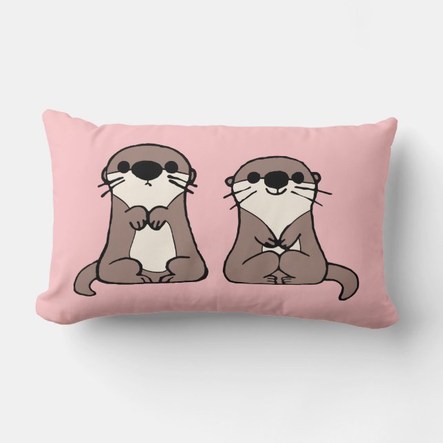 Finding Dory | Otter Cartoon Lumbar Pillow (Front)