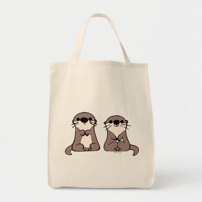 Finding Dory | Otter Cartoon Tote Bag (Front)