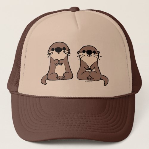 Finding Dory  Otter Cartoon Trucker Hat