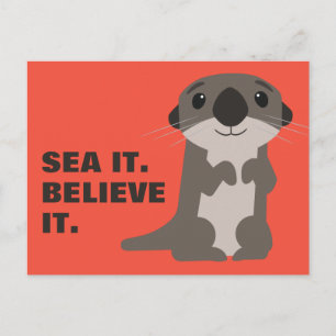 Finding Dory Otter Postcard