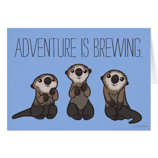 Finding Dory Otters Cards (Front Horizontal)