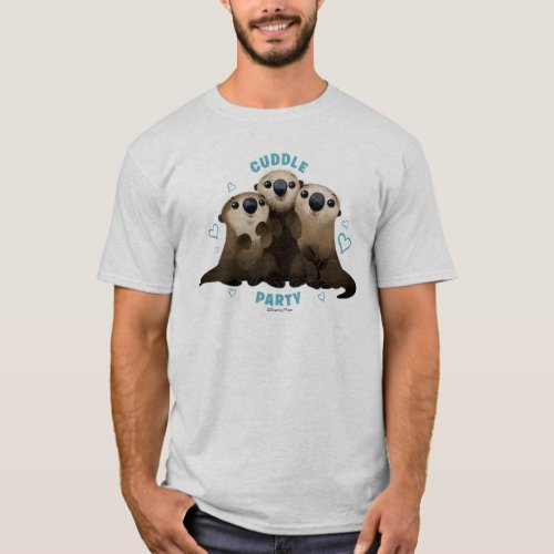 Finding Dory Otters  Cuddle Party 2 T_Shirt