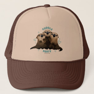Finding Dory Otters Cuddle Party 2 Trucker Hat