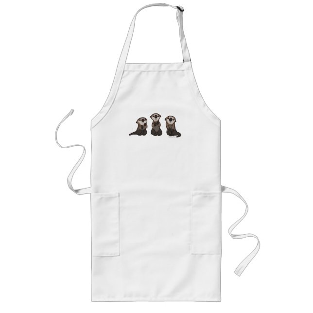 Finding Dory Otters Long Apron (Front)