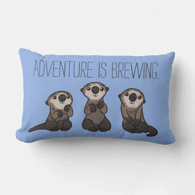 Finding Dory Otters Lumbar Pillow (Front)