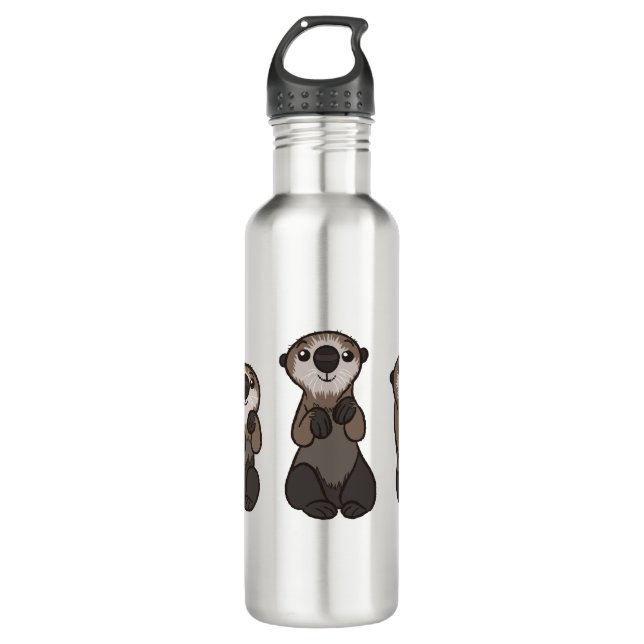 Finding Dory Otters Stainless Steel Water Bottle (Front)