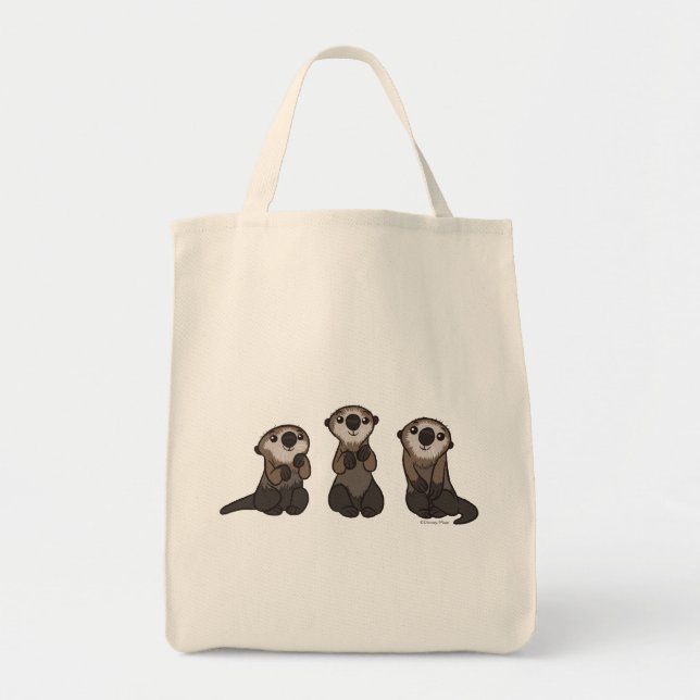 Finding Dory Otters Tote Bag (Front)
