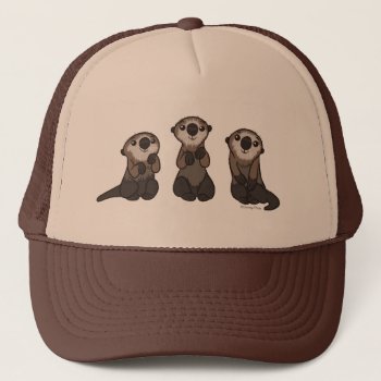 Finding Dory Otters Trucker Hat by FindingDory at Zazzle