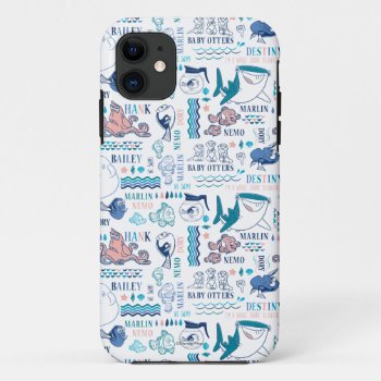 Finding Dory Pastel Pattern Iphone 11 Case by FindingDory at Zazzle
