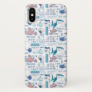 Finding Dory Pastel Pattern iPhone X Case
