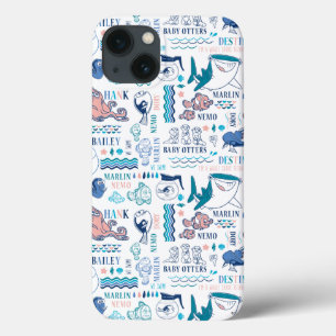 Finding Dory Pastel Pattern iPhone 13 Case