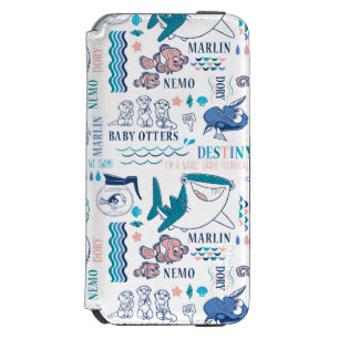 Finding Dory Pastel Pattern iPhone 6/6s Wallet Case