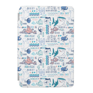Finding Dory Pastel Pattern iPad Mini Cover