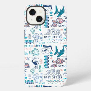 Finding Dory Pastel Pattern iPhone 13 Case