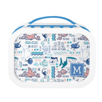 Finding Dory Pastel Pattern Lunch Box by FindingDory at Zazzle