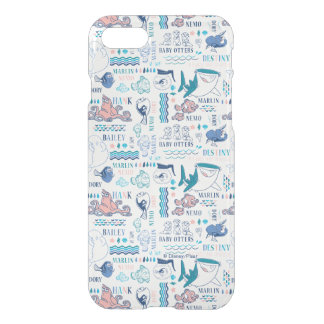 Finding Dory Pastel Pattern iPhone SE/8/7 Case