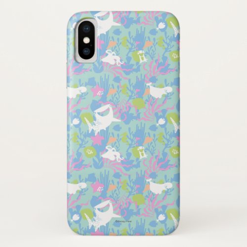 Finding Dory Pastel Sea Pattern iPhone X Case