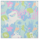 Finding Dory Pastel Sea Pattern Fabric