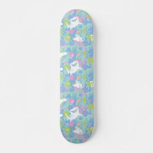 Finding Dory Pastel Sea Pattern Skateboard Deck