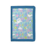 Finding Dory Pastel Sea Pattern Tri-fold Wallet