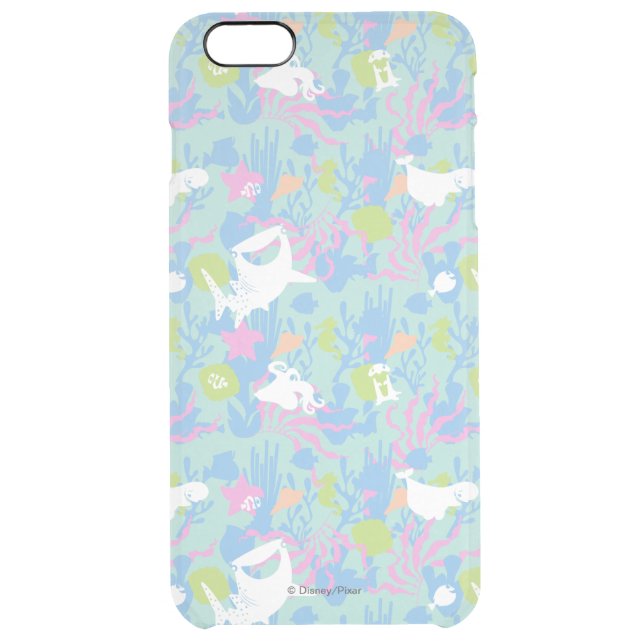 Finding Dory Pastel Sea Pattern Uncommon iPhone Case (Back)