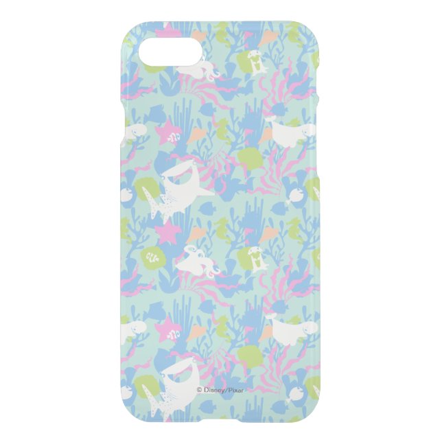 Finding Dory Pastel Sea Pattern Uncommon iPhone Case (Back)