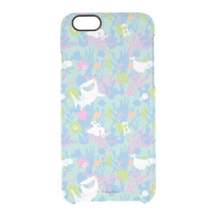 Finding Dory Pastel Sea Pattern Clear iPhone 6/6S Case