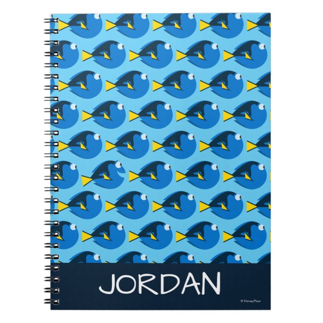 Finding Dory Pattern Notebook (Front)