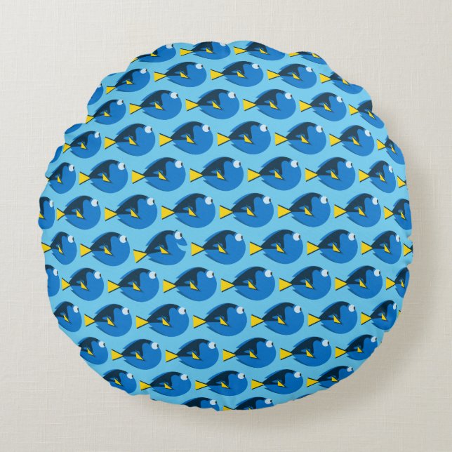 Finding Dory Pattern Round Pillow (Front)
