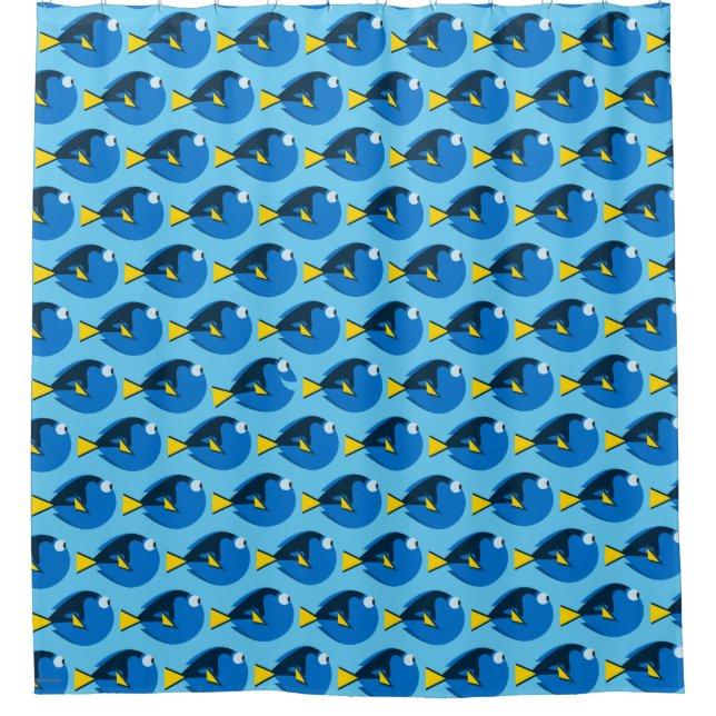 Finding Dory Pattern Shower Curtain (Front)