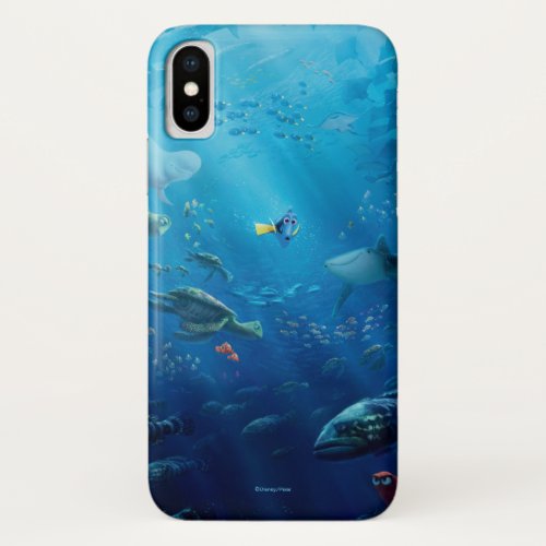 Finding Dory  Poster Art iPhone X Case