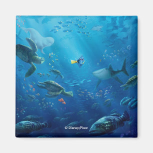 Finding Dory Poster Art Magnet
