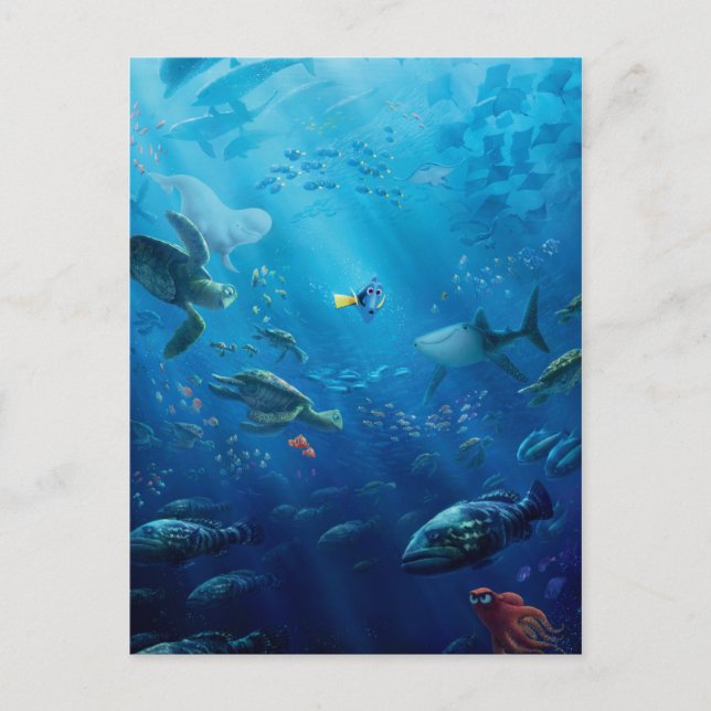 Finding Dory | Poster Art Postcard (Front)