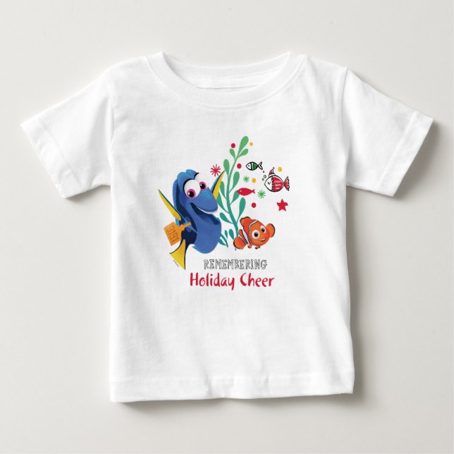 Finding Dory | Remembering Holiday Cheer Baby T-Shirt (Front)
