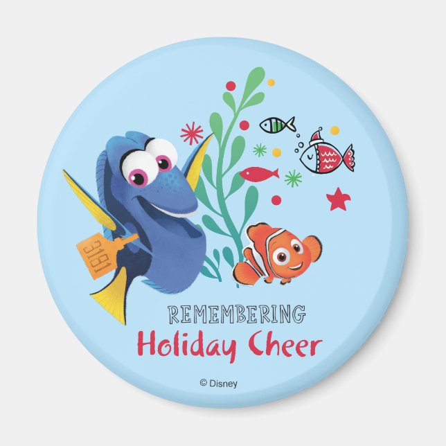 Finding Dory | Remembering Holiday Cheer Magnet (Front)