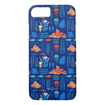 Finding Dory Sea Pattern Iphone 8/7 Case by FindingDory at Zazzle