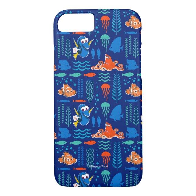 Finding Dory Sea Pattern Case-Mate iPhone Case (Back)