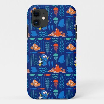 Finding Dory Sea Pattern Iphone 11 Case by FindingDory at Zazzle