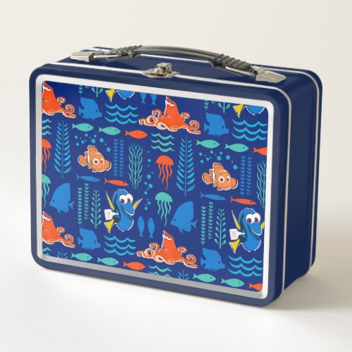Finding Dory Sea Pattern Metal Lunch Box