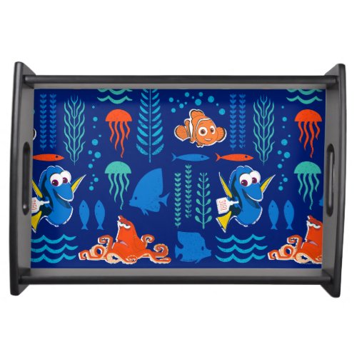 Finding Dory Sea Pattern Serving Tray