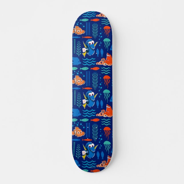 Finding Dory Sea Pattern Skateboard (Front)